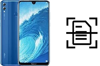 Escanear documento en un Honor 8X Max