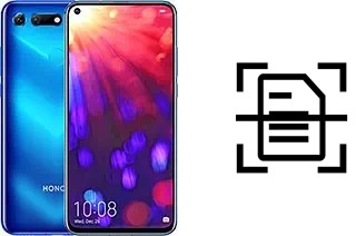 Escanear documento en un Honor View 20