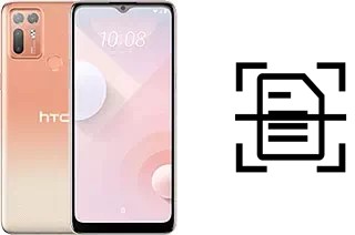 Escanear documento en un HTC Desire 20+