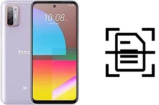 Escanear documento en un HTC Desire 21 Pro 5G