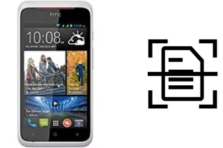 Escanear documento en un HTC Desire 210 dual sim