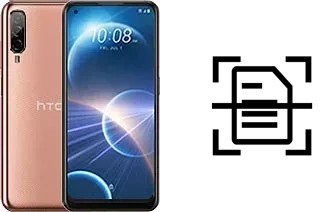 Escanear documento en un HTC Desire 22 Pro