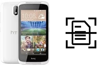 Escanear documento en un HTC Desire 326G dual sim