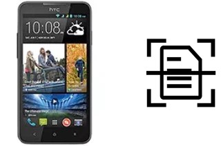 Escanear documento en un HTC Desire 516 dual sim