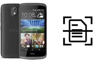 Escanear documento en un HTC Desire 526G+ dual sim