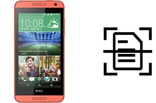 Escanear documento en un HTC Desire 610