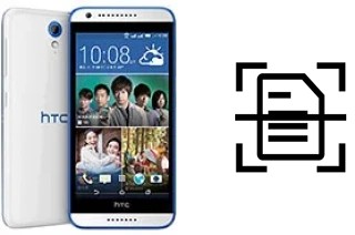 Escanear documento en un HTC Desire 620