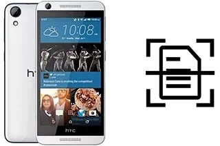 Escanear documento en un HTC Desire 626 (USA)