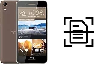 Escanear documento en un HTC Desire 728 Ultra Edition