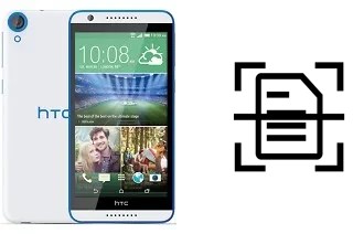 Escanear documento en un HTC Desire 820 dual sim