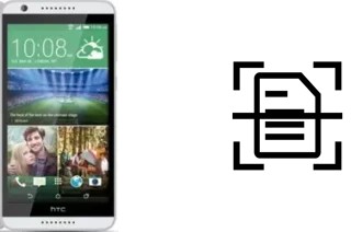 Escanear documento en un HTC Desire 820s