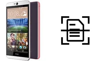 Escanear documento en un HTC Desire 826 dual sim