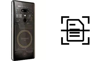 Escanear documento en un HTC Exodus 1