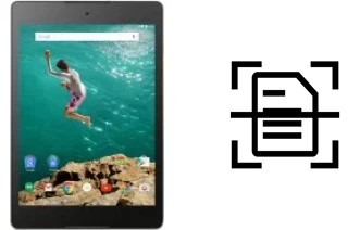 Escanear documento en un HTC Nexus 9