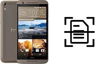 Escanear documento en un HTC One E9s dual sim