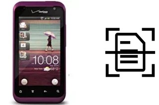 Escanear documento en un HTC Rhyme CDMA