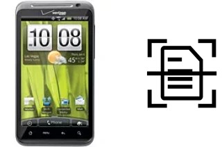 Escanear documento en un HTC ThunderBolt 4G