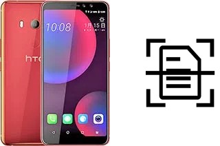 Escanear documento en un HTC U11 Eyes