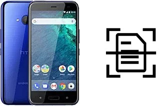Escanear documento en un HTC U11 Life