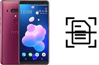 Escanear documento en un HTC U12+