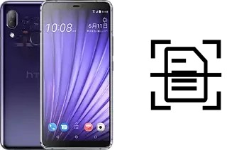 Escanear documento en un HTC U19e