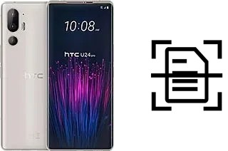 Escanear documento en un HTC U24 Pro