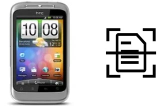 Escanear documento en un HTC Wildfire S