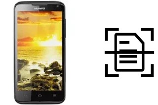 Escanear documento en un Huawei Ascend D quad
