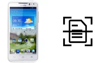 Escanear documento en un Huawei Ascend D quad XL