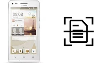 Escanear documento en un Huawei Ascend G6 4G