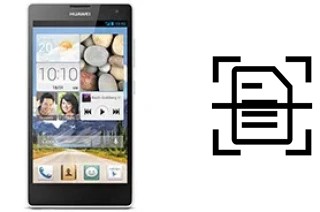 Escanear documento en un Huawei Ascend G740