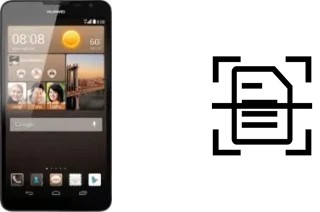 Escanear documento en un Huawei Ascend Mate 2 4G