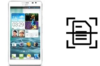 Escanear documento en un Huawei Ascend Mate