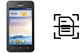 Escanear documento en un Huawei Ascend Y330