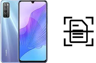 Escanear documento en un Huawei Enjoy 20 Pro