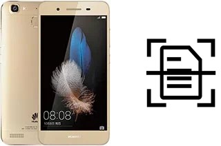 Escanear documento en un Huawei Enjoy 5s