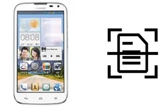 Escanear documento en un Huawei Ascend G730