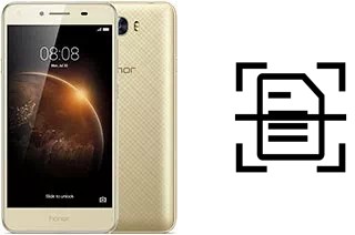 Escanear documento en un Huawei Honor 5A