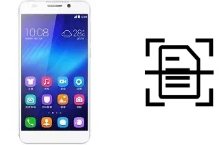 Escanear documento en un Huawei Honor 6