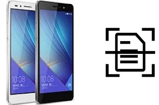 Escanear documento en un Huawei Honor 7