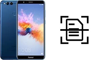 Escanear documento en un Huawei Honor 7X