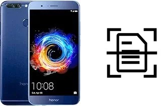 Escanear documento en un Huawei Honor 8 Pro