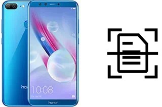 Escanear documento en un Huawei Honor 9 Lite