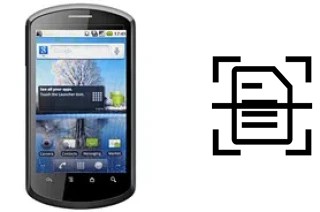 Escanear documento en un Huawei U8800 IDEOS X5