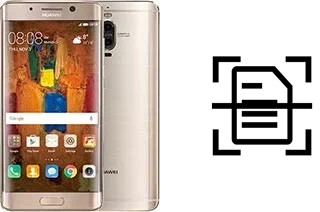 Escanear documento en un Huawei Mate 9 Pro