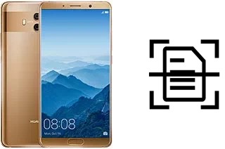 Escanear documento en un Huawei Mate 10