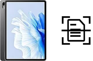 Escanear documento en un Huawei MatePad Air