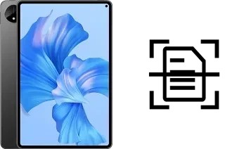 Escanear documento en un Huawei MatePad Pro 11 (2022)