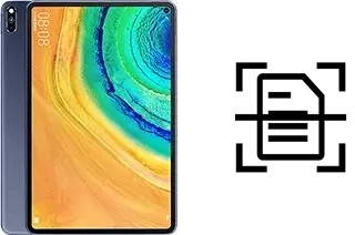 Escanear documento en un Huawei MatePad Pro