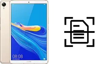 Escanear documento en un Huawei MediaPad M6 8.4